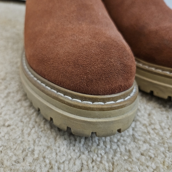 Anthropologie Brown Ankle Boots - Picture 4 of 16